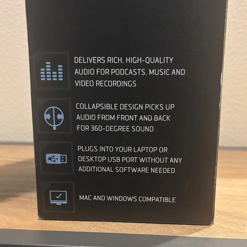 Sharper Image usb microphone